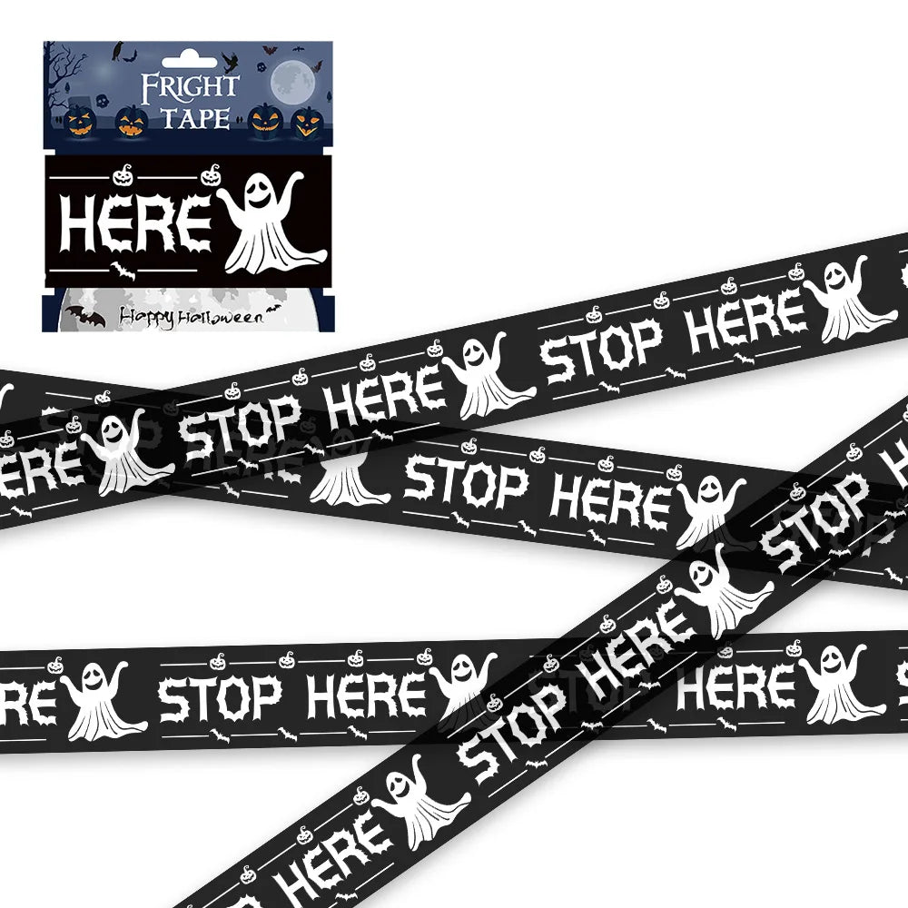 Halloween Decorative Warning Tape
