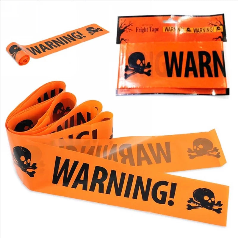 Halloween Decorative Warning Tape