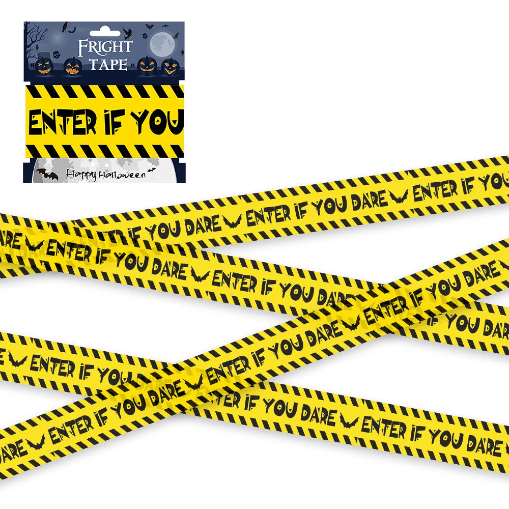 Halloween Decorative Warning Tape