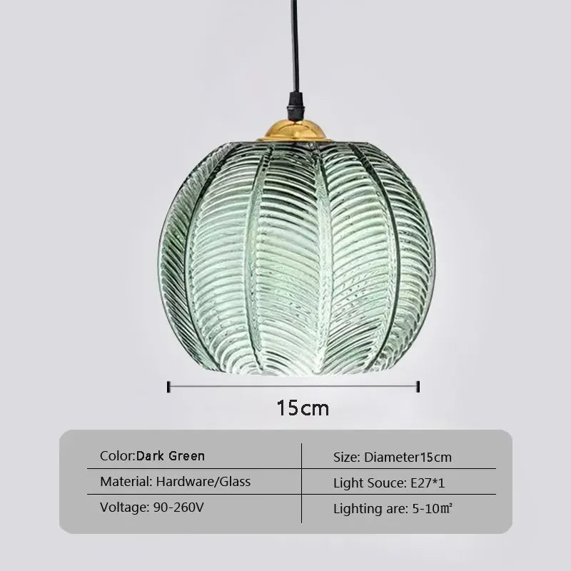 Glass LED Pendant Light: Sophisticated Illumination for Living Room, Dining Room, and Bedroom