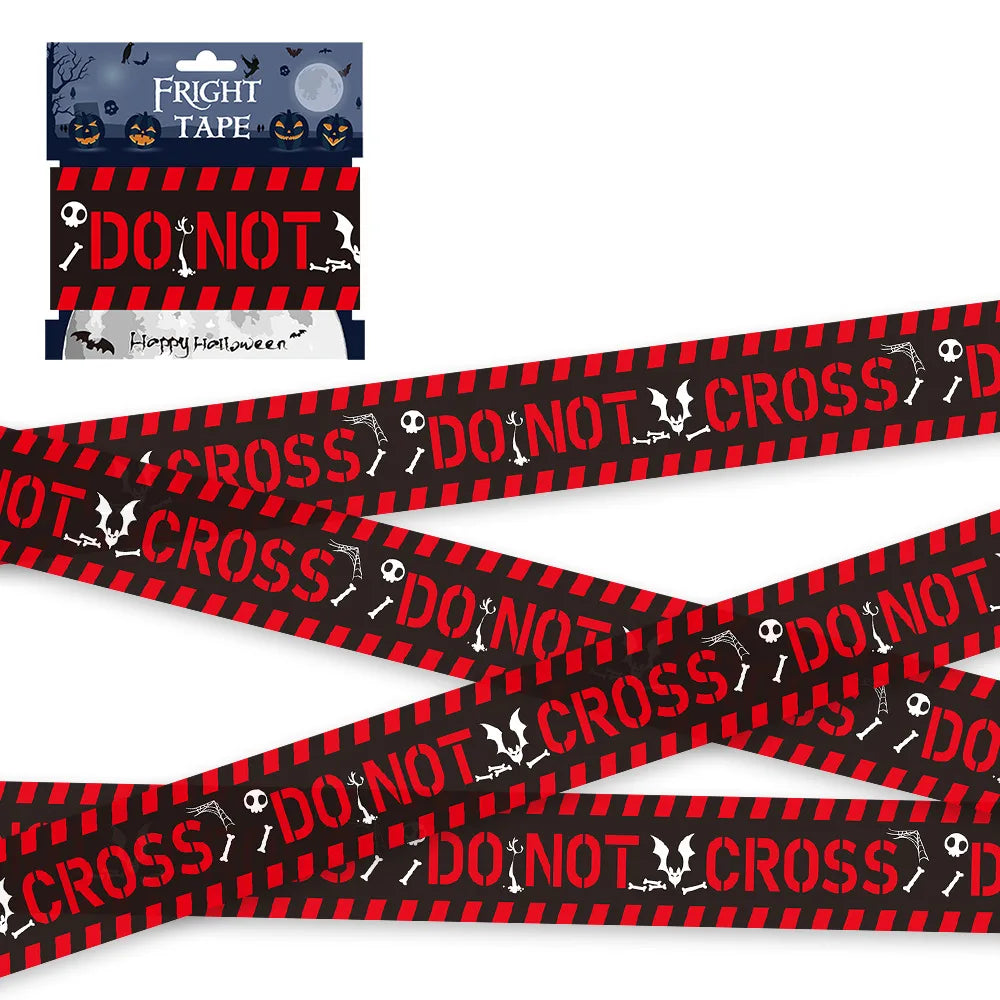 Halloween Decorative Warning Tape