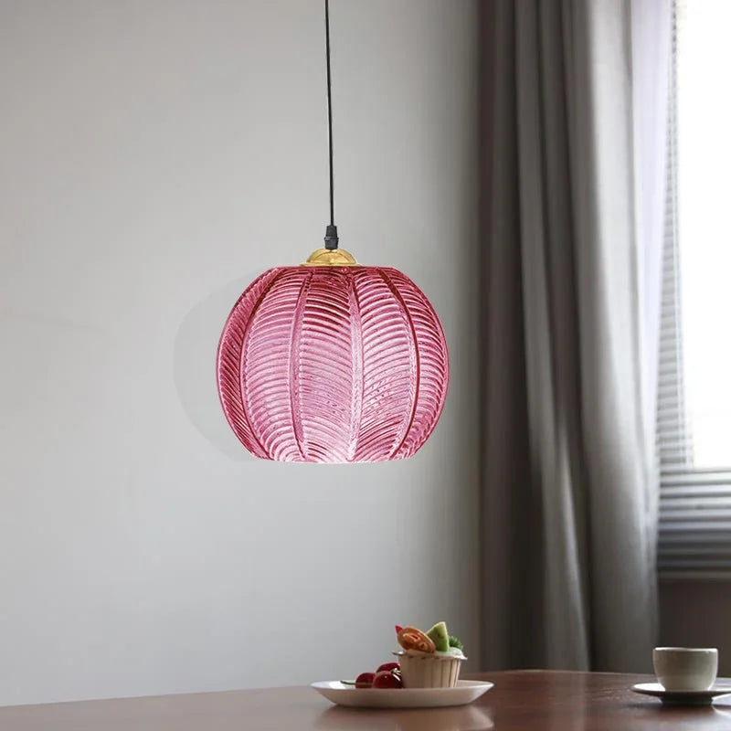 Glass LED Pendant Light: Sophisticated Illumination for Living Room, Dining Room, and Bedroom