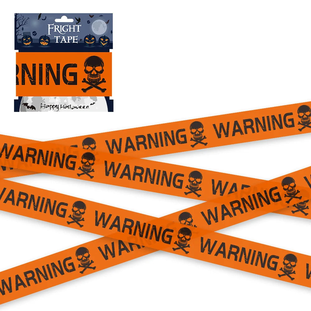 Halloween Decorative Warning Tape