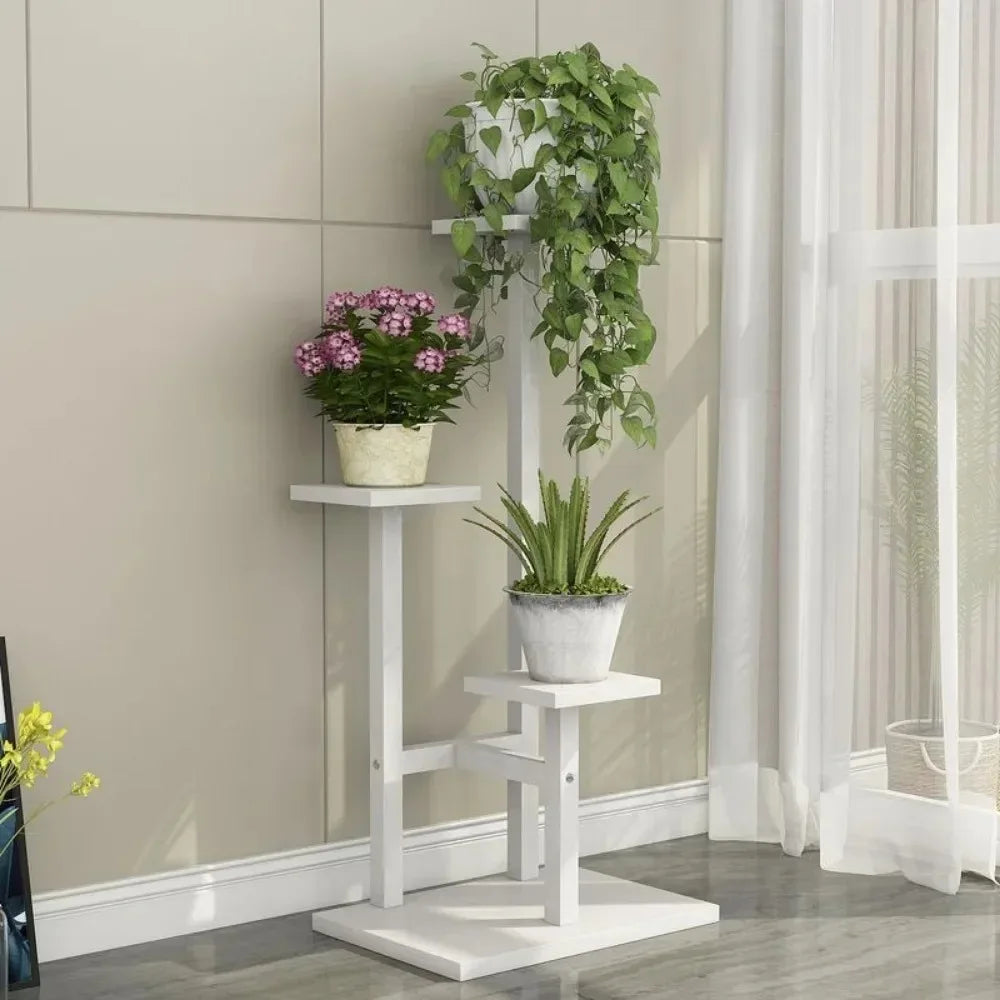 Space-Saving Plant Rack for Balcony