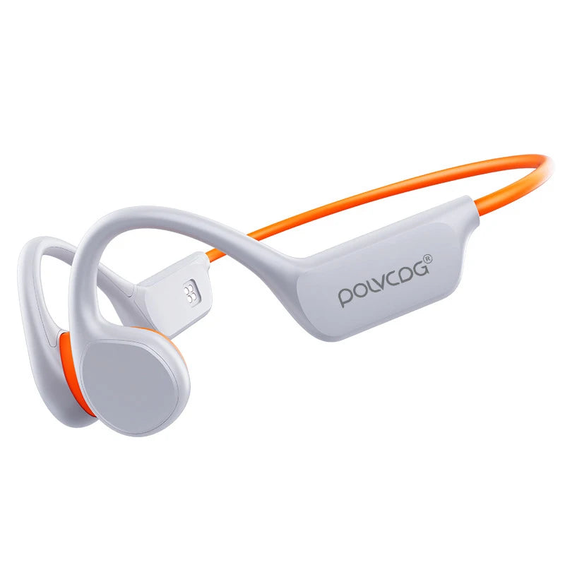 Wireless Bone Conduction Headset – IPX8 Waterproof, 32GB Storage, Bluetooth 5.3 for Swimming & Fitness
