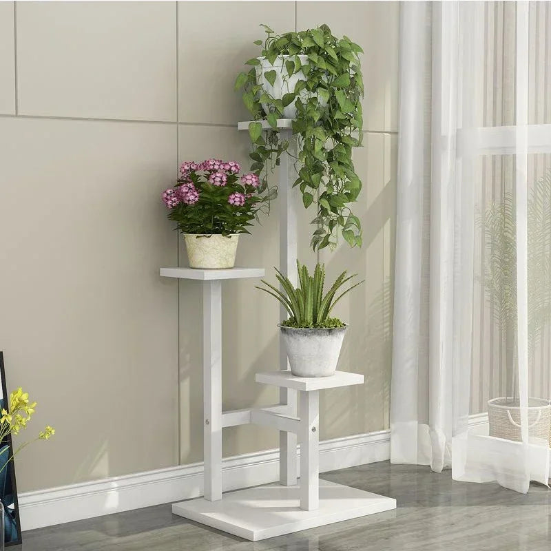 Space-Saving Plant Rack for Balcony