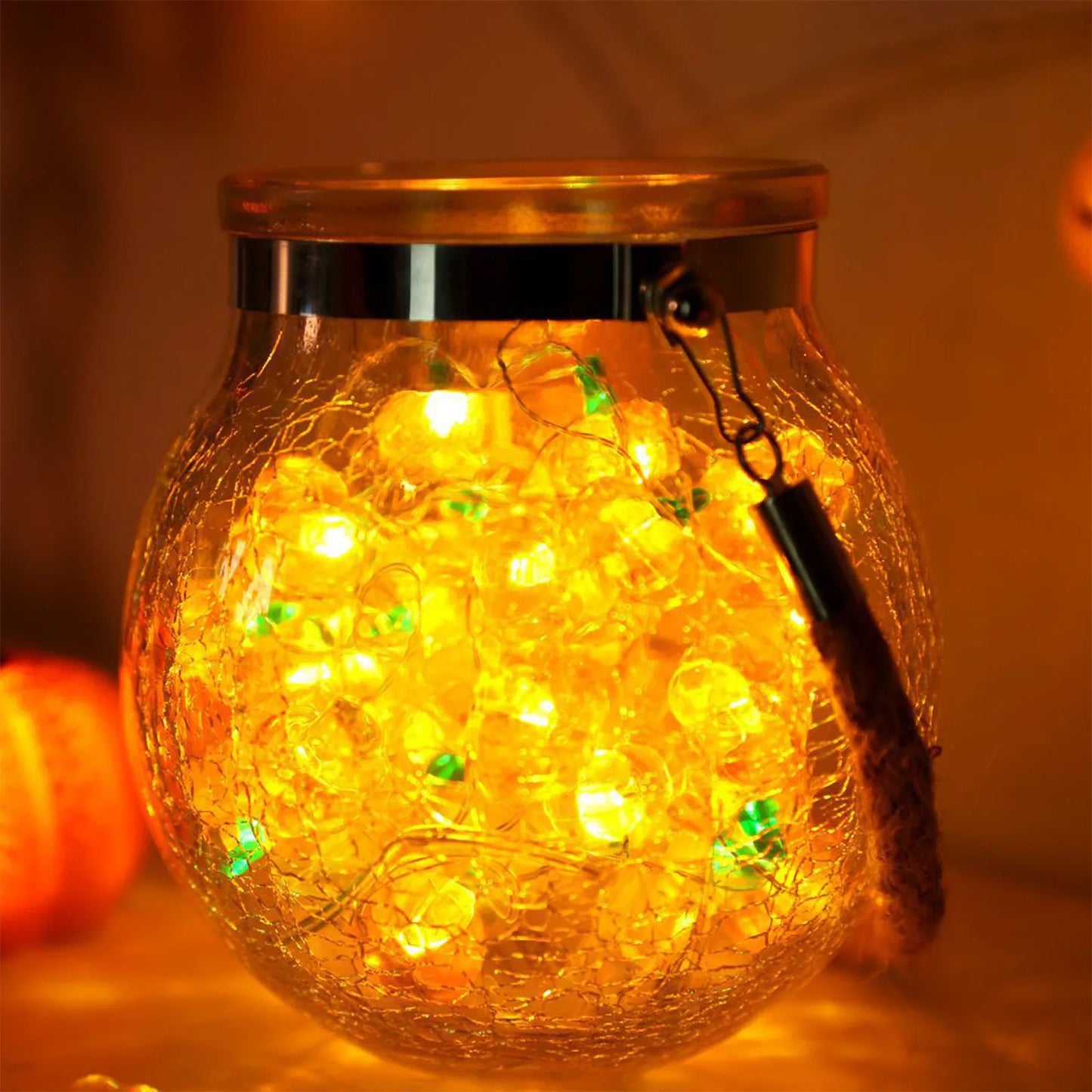 Pumpkin LED String Lights