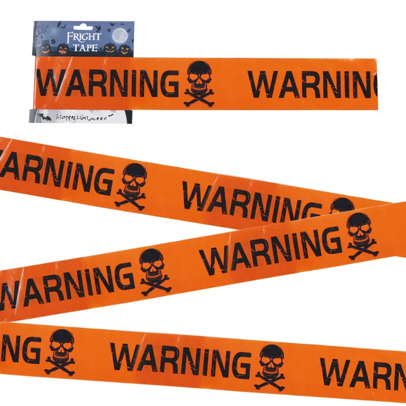 Halloween Decorative Warning Tape