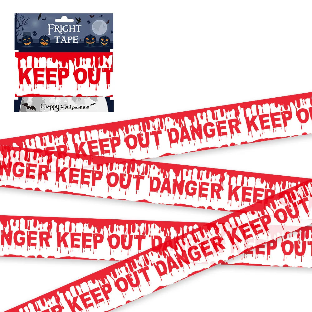Halloween Decorative Warning Tape