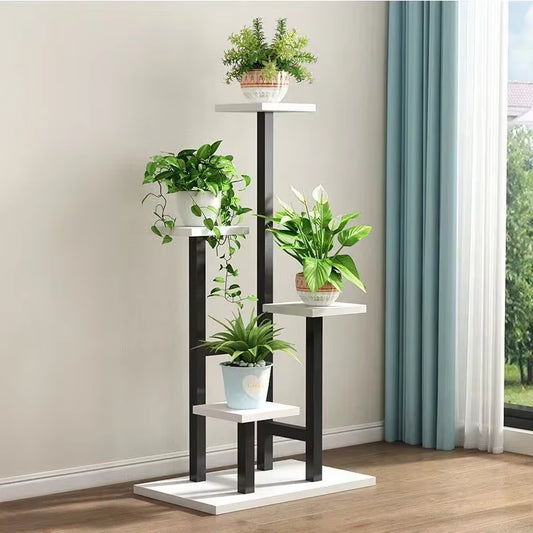 Space-Saving Plant Rack for Balcony