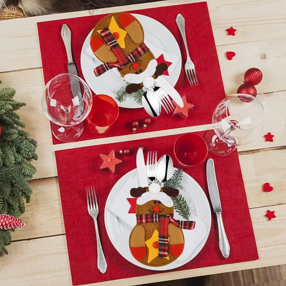 Covers for Knives and Forks 🦌🎄🎅