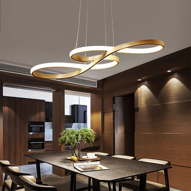  Contemporary LED Pendant Lamp – Remote Dimmable Hanging Light for Kitchen & Bar Table