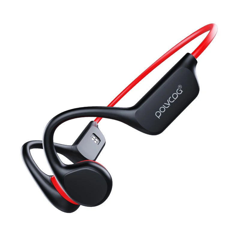 Wireless Bone Conduction Headset – IPX8 Waterproof, 32GB Storage, Bluetooth 5.3 for Swimming & Fitness